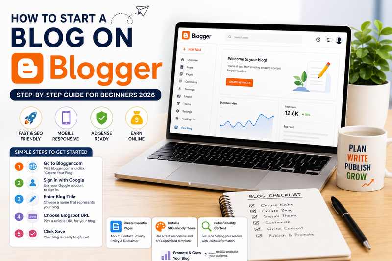 Blogger setup guide for beginners