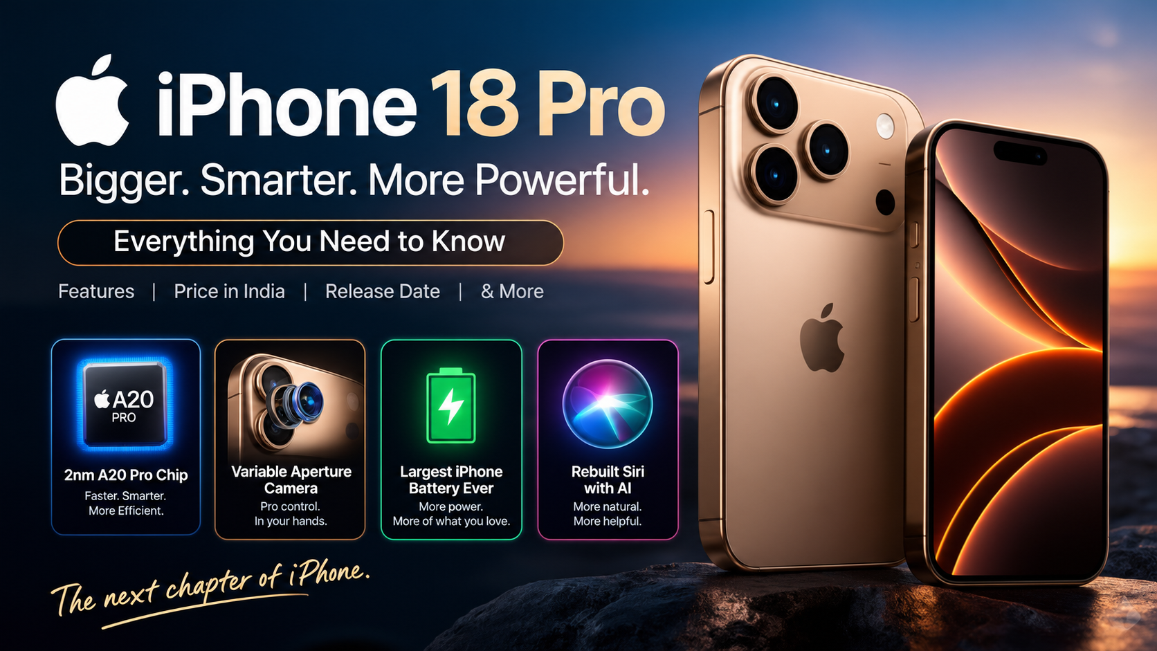 iPhone 18 Pro & iPhone 18 Pro Max — Full Details